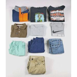 Nike Levis Mad Engine Cat & Jack Boys Lot Of 10 Multicolor‎ Hoodies Pants Shorts